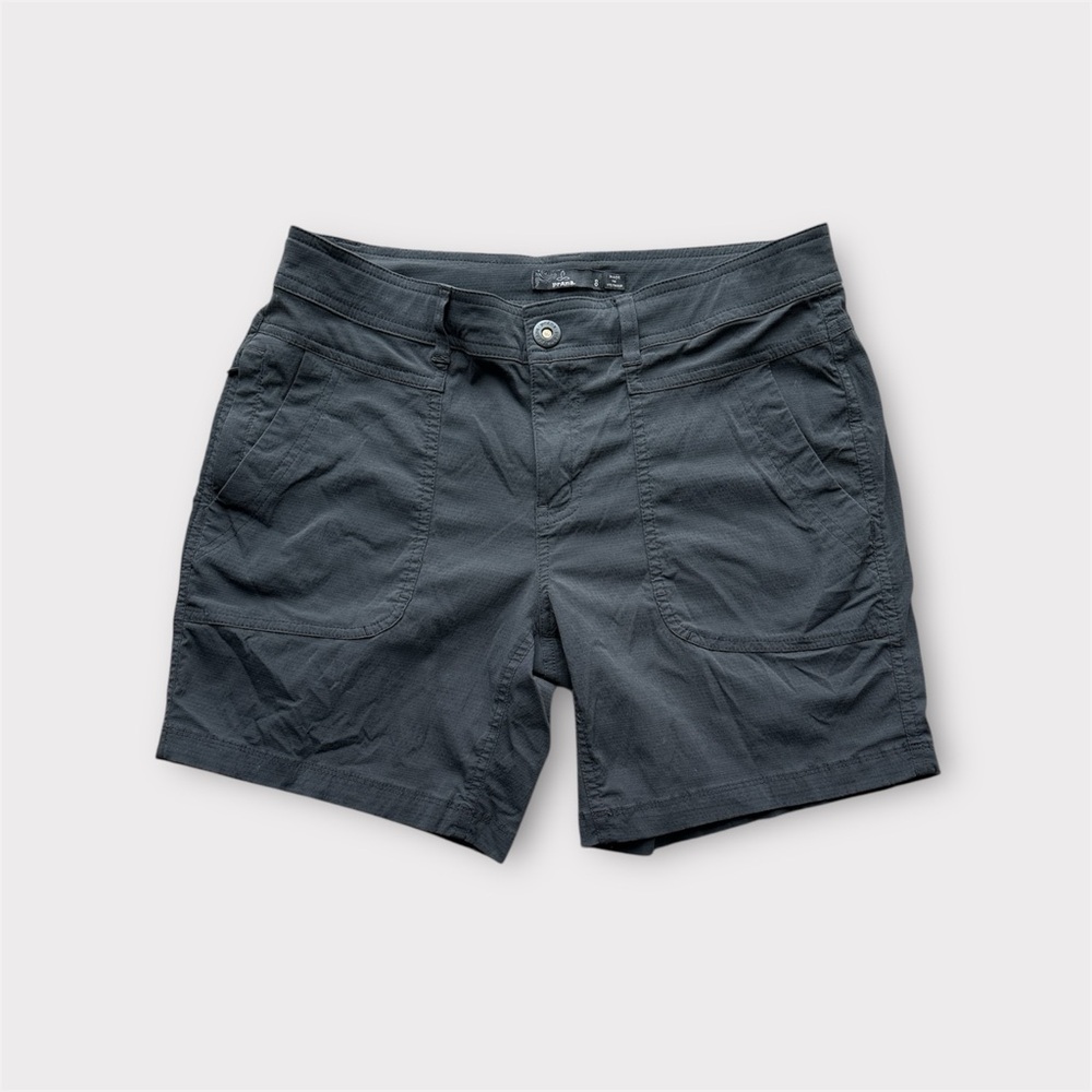 Prana Halle Hiking Shorts Black size 8
